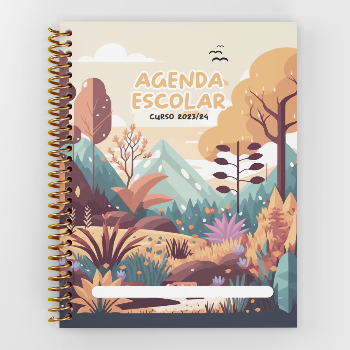 Agenda escolar - 2 días por página - Aeroprint